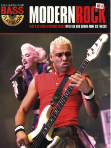 Modern Rock: Bass Play-Along Volume 4 (book/CD)