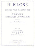 25 Exercises Journaliers (Saxophones)