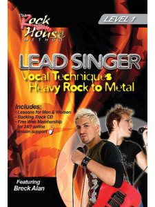 The Rock House Method – Lead Singer Vocal Techniques: Heavy Rock to Metal (DVD)