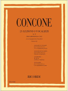Concone 25 Lezioni o Vocalizzi op. 10,