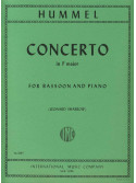 Concerto F-major for Bassoon and Orchestra