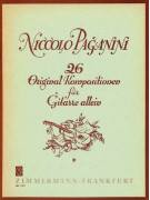 Paganini 26 Original Kompositionen fur Gitarre