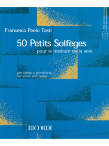50 Petits Solfèges pour le médium de la voix (libro/2 CD)