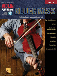 Violin Play-along volume 1: Bluegrass (book/Audio Online)
