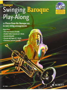 Swinging Baroque Play-Along - Trumpet (book/CD
