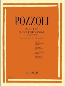 24 Studi di facile meccanismo per Pianoforte