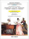 Grandi operisti per giovani cantanti (Soprano) - Raccolta I