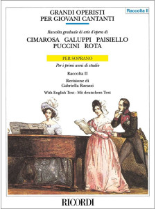 Grandi operisti per giovani cantanti (Soprano) - Raccolta II