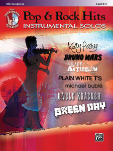Pop & Rock Hits Instrumental Solos - Alto Sax (book with CD)