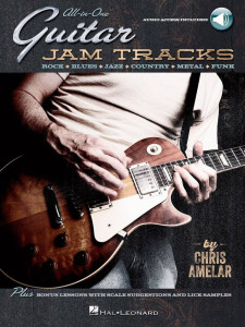 All-in-One Guitar Jam Tracks (book/Audio Online)