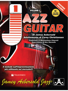 Aebersold Volume 1 - Jazz Guitar (libro & audio in download) Edizione Italiana