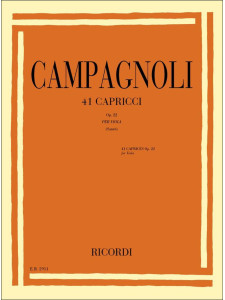41 Capricci Op. 22 (Viola)