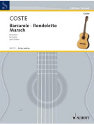 Napoleon Coste barcarole rondoletto guitar,