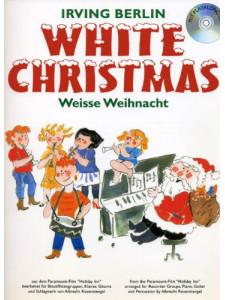 White Christmas / Weisse Weihnacht (book with CD)