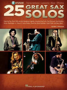 25 Great Sax Solos (book & Audio Online)