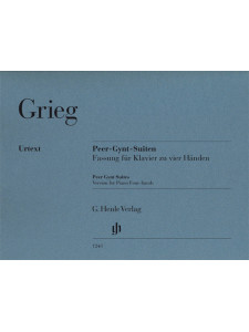 Grieg - Peer Gynt Suites - Version for Piano four-Hands