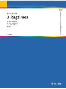 Scott Joplin - 3 Ragtimes (for Flute and Piano)