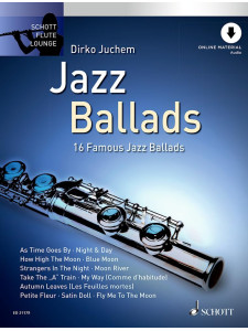 Jazz Ballads For Flute (book & Audio Online)