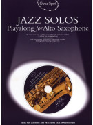 Jazz Solos Playalong for Alto Saxophone,