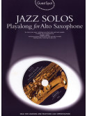 Guest Spot: Jazz Solos Playalong for Alto Saxophone (book/CD)