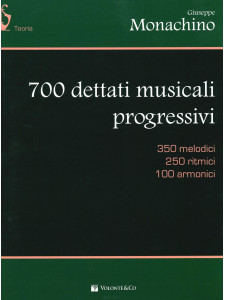 Monachino - 700 Dettati musicali progressivi