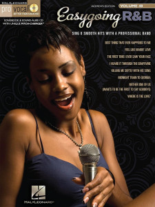 Pro Vocal: Easy Going R&B Women's Edition Vol. 48 (book/CD)
