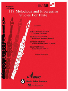 117 Melodious and Progressive Studies for Flute