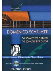 Domenico Scarlatti: 14 Sonate per chitarra (libro/Audio Online)