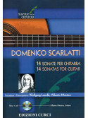 Domenico Scarlatti: 14 Sonate per chitarra (libro/Audio Online)