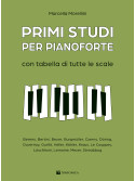Primi Studi per Pianoforte. Con Tabella di Tutte le Scale