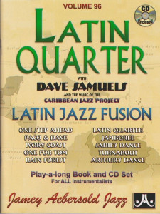 Aebersold 96: Latin Quarter with Dave Samuels (book/CD)