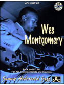 Aebersold Volume 62: Wes Montgomery (book/CD play-along)