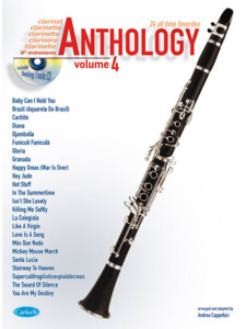 Anthology: 24 All Time Favorites Clarinet 4 (libro/CD)