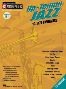 Jazz Play-Along volume 51: Up-Tempo Jazz (book & CD)