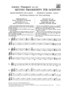 Giampieri Metodo progressivo per saxofono,