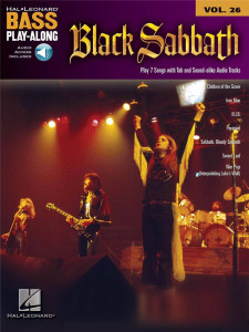 Black Sabbath: Bass Play-Along Volume 26 (book & Audio Online)