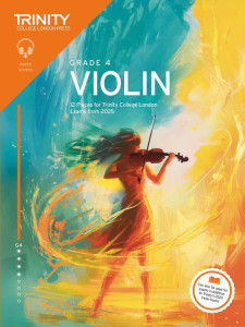 Trinity - Violin Exam Pieces from 2025: Grade 4