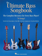 The Ultimate Bass Songbook, spartiti basso,