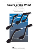 Colors of the Wind choral satb, Colors of the Wind choral