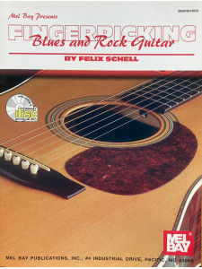 Fingerpicking Blues and Rock Guitar (Book/CD)