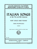 Italian Songs for Voice and Piano