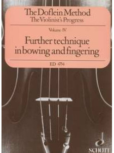 The Doflein Method 4 - Further Technique (violin)