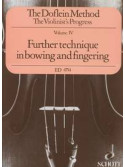 The Doflein Method 4 - Further Technique (violin)