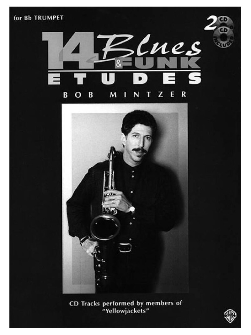 14 Blues & Funk Etudes for Trumpet (book/ 2 CD play-along)