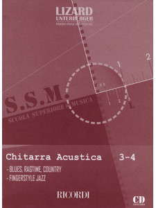 Scuola Superiore di Musica: Chitarra Acustica vol. 3-4 (book/CD)