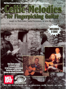 Celtic Melodies for Fingerpicking Guitar (book/3 CD)