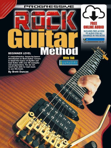 Progressive Rock Guitar Method (book/Audio Online)