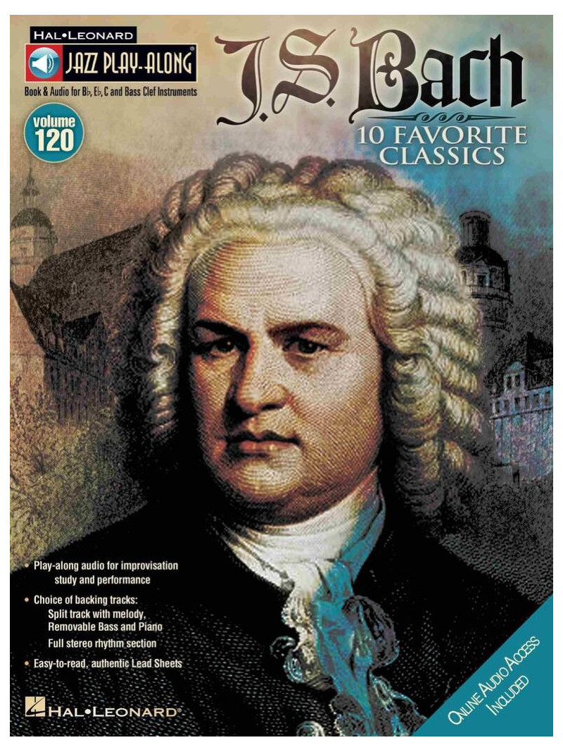 Jazz Play-along vol. 120:  J. S. Bach