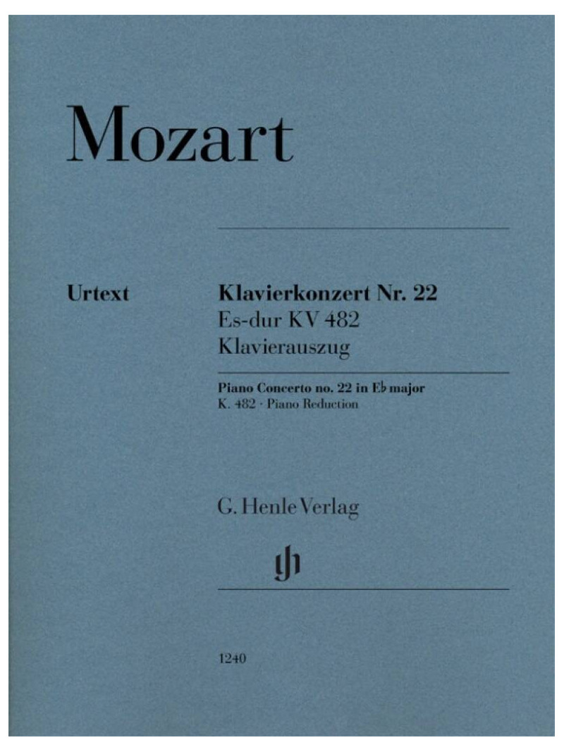 Mozart Piano Concerto no. 22 E flat major K. 482