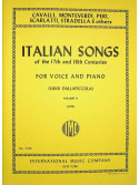 Italian Songs for Voice and Piano